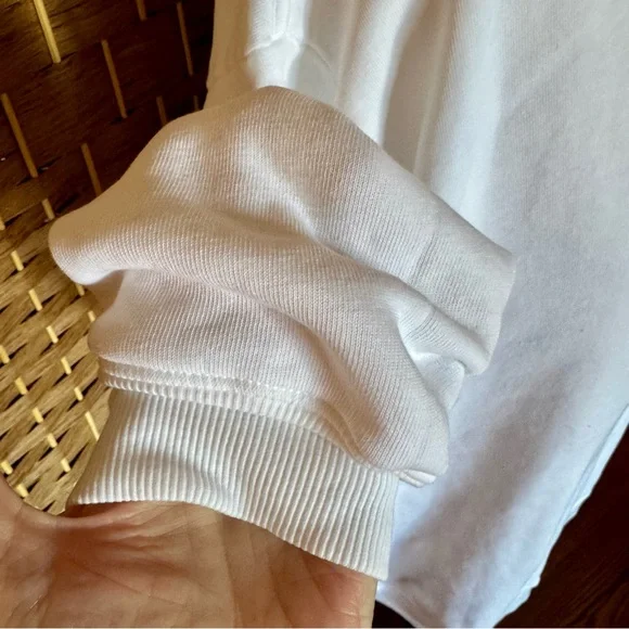 OVERSIZED white Wildfox skull sweatshirt XL - Picture 5 of 12